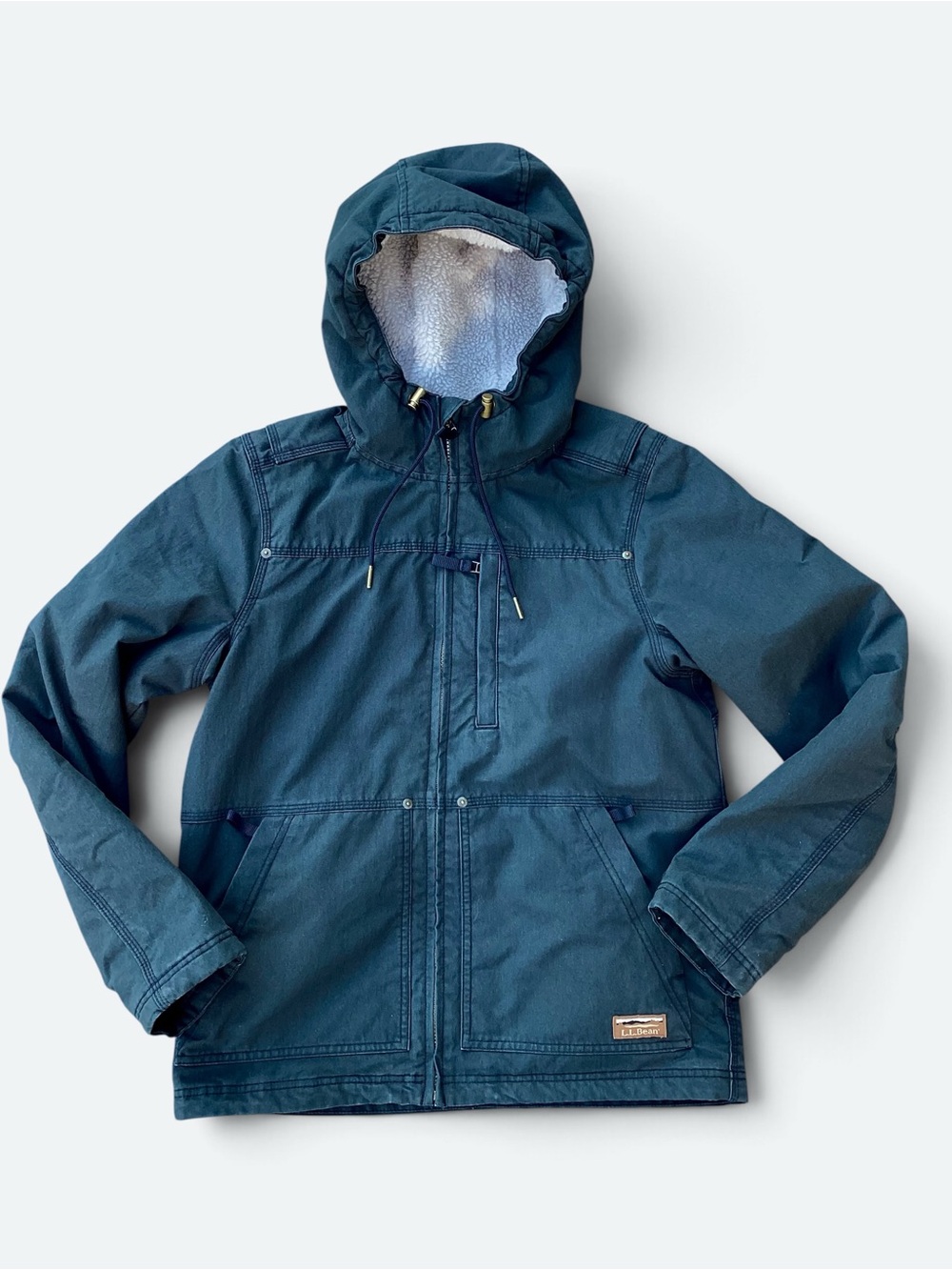L.L. Bean Men’s Insulated Utility Hoodie Jacket Small Regular